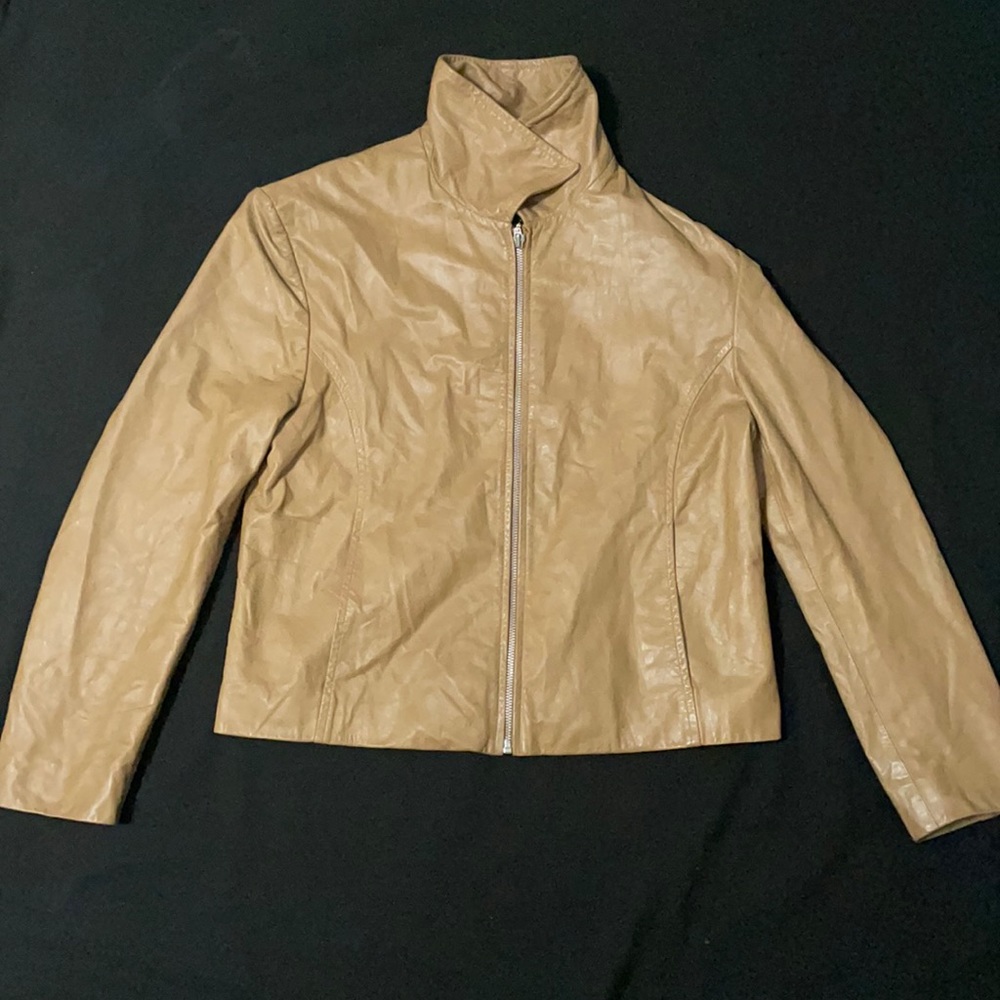 Tan Leather Jacket